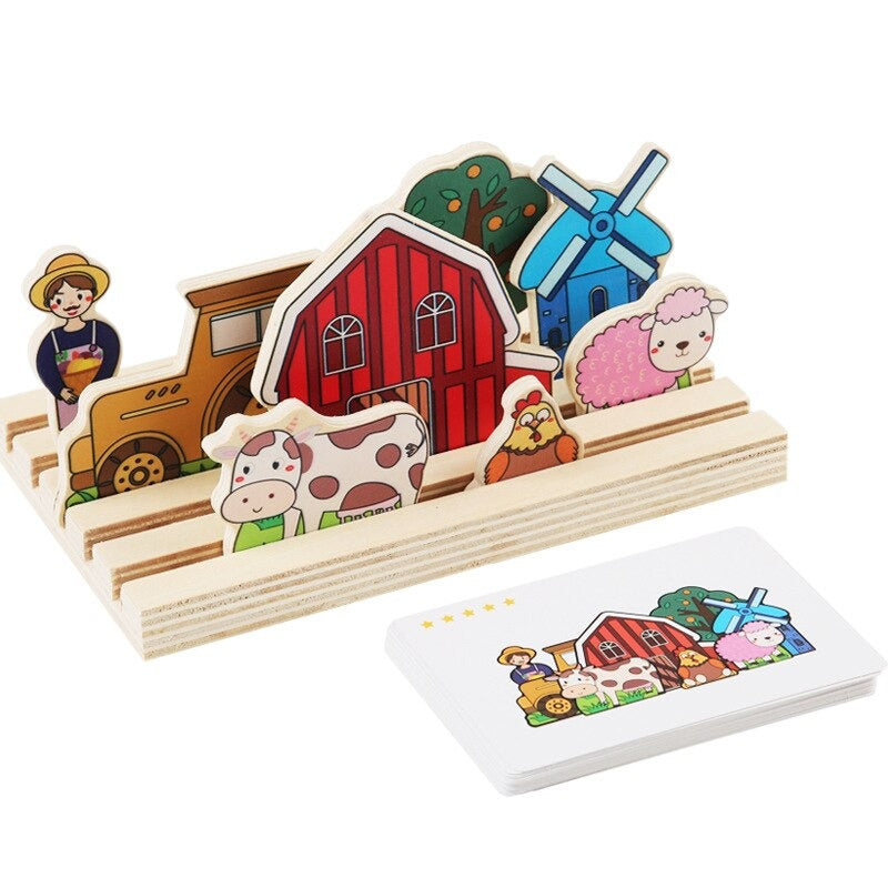 BowLift | Fairytale Combination Game – Creative 3D Wooden Puzzle