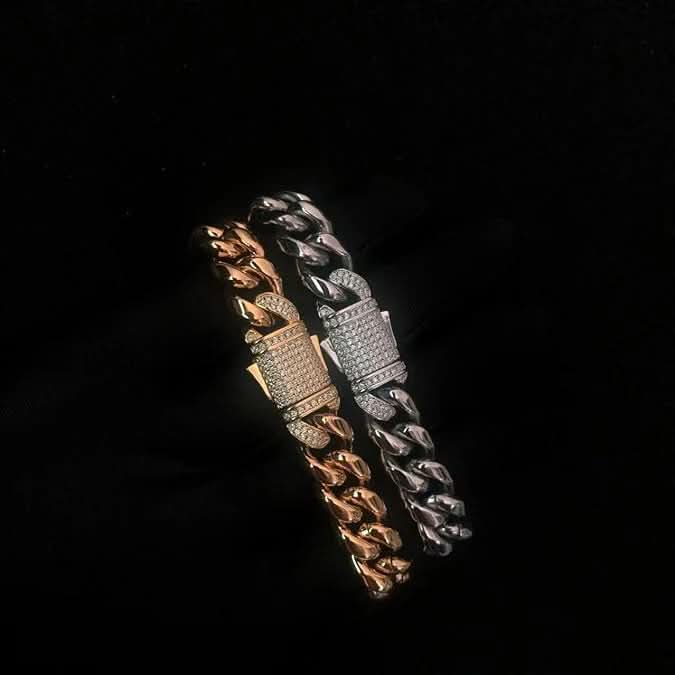 BowLift | 18K gold-plated sterling silver Cuban bracelet