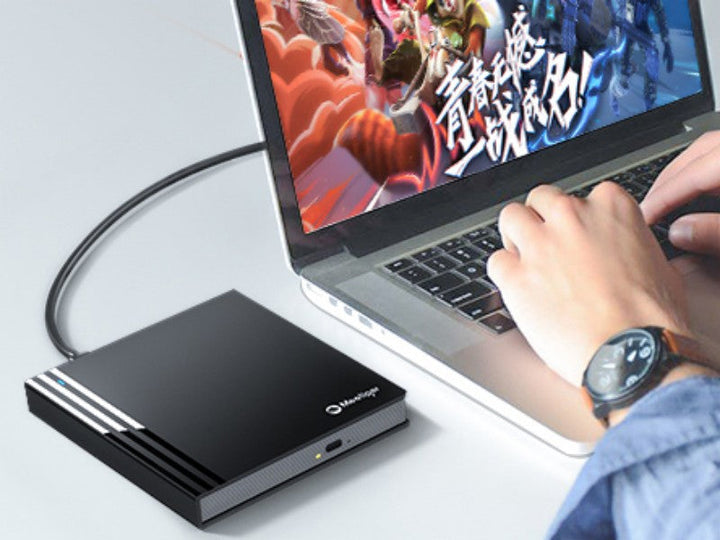 BowLift | External USB DVD Burner With External CD Drive