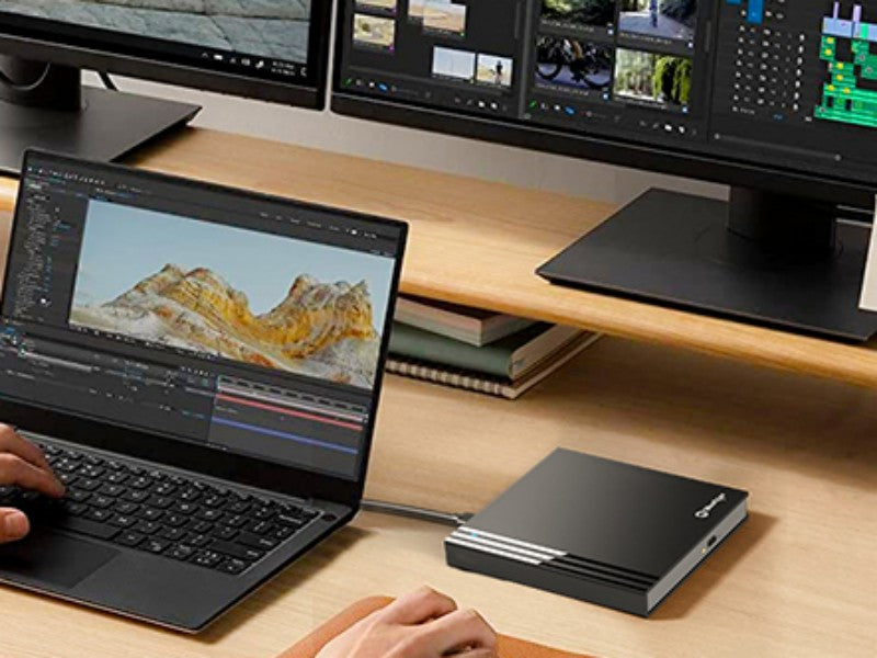 BowLift | External USB DVD Burner With External CD Drive