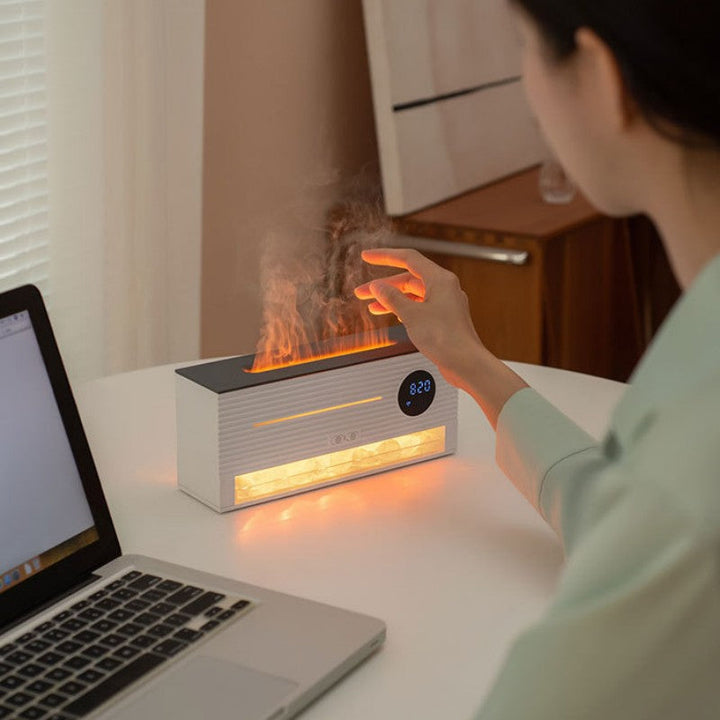 BowLift | Remote Control Simulated Flame Aromatherapy Humidifier