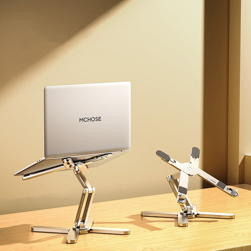 BowLift | 360¬∞ Rotating Cooling Foldable Laptop Stand