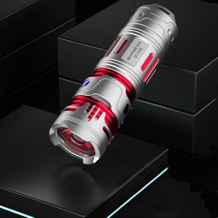 BowLift | High-Intensity Rechargeable Super-Bright Fingertip Gyro Flashlight