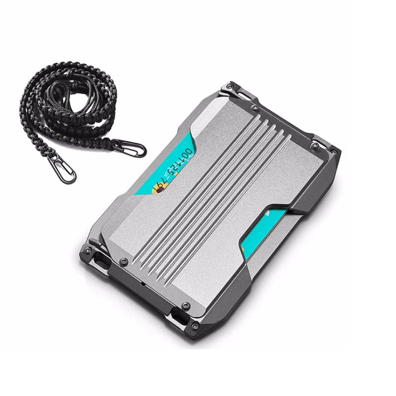 BowLift | Ultra-Thin Metal Wallet For Work IDs And Cards