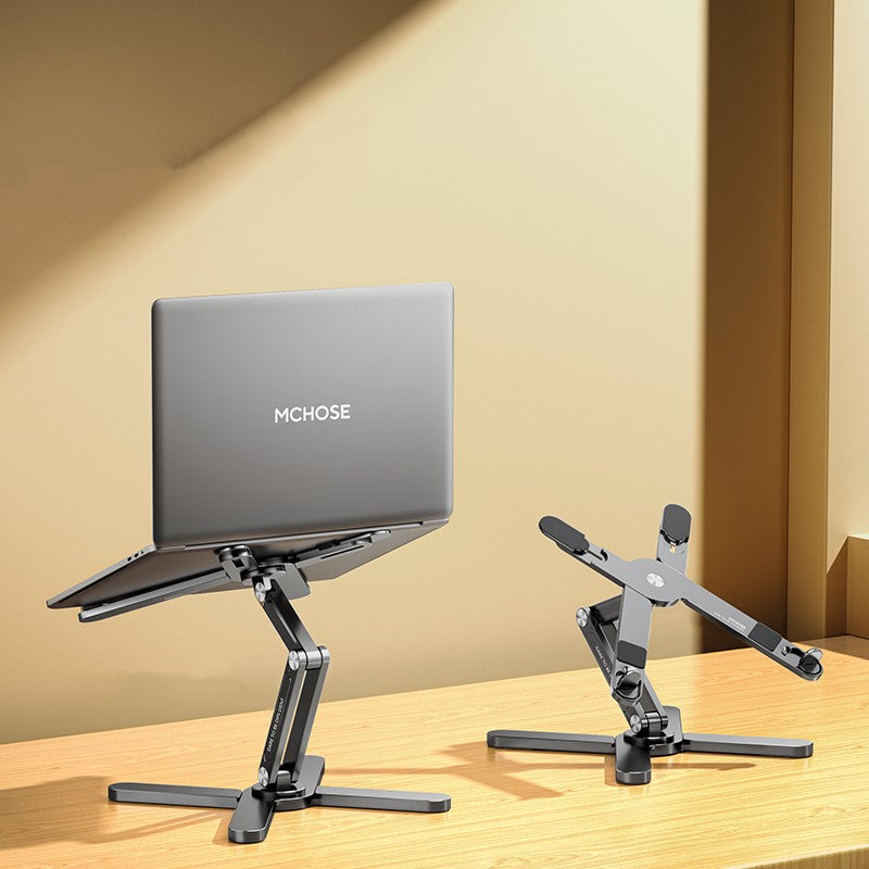 BowLift | 360¬∞ Rotating Cooling Foldable Laptop Stand