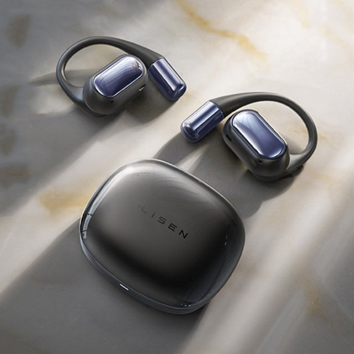 BowLift | Wireless Noise-Canceling Bluetooth Earbuds With Ear Hooks