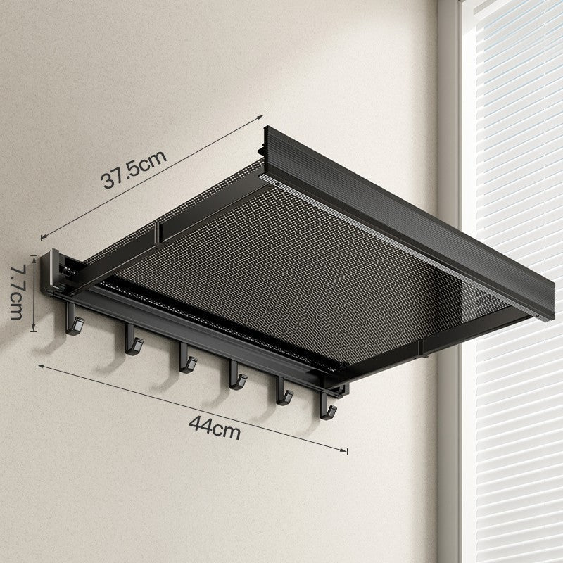 BowLift | Invisible Folding Non-Punch Wall-Mounted Storage Shelf