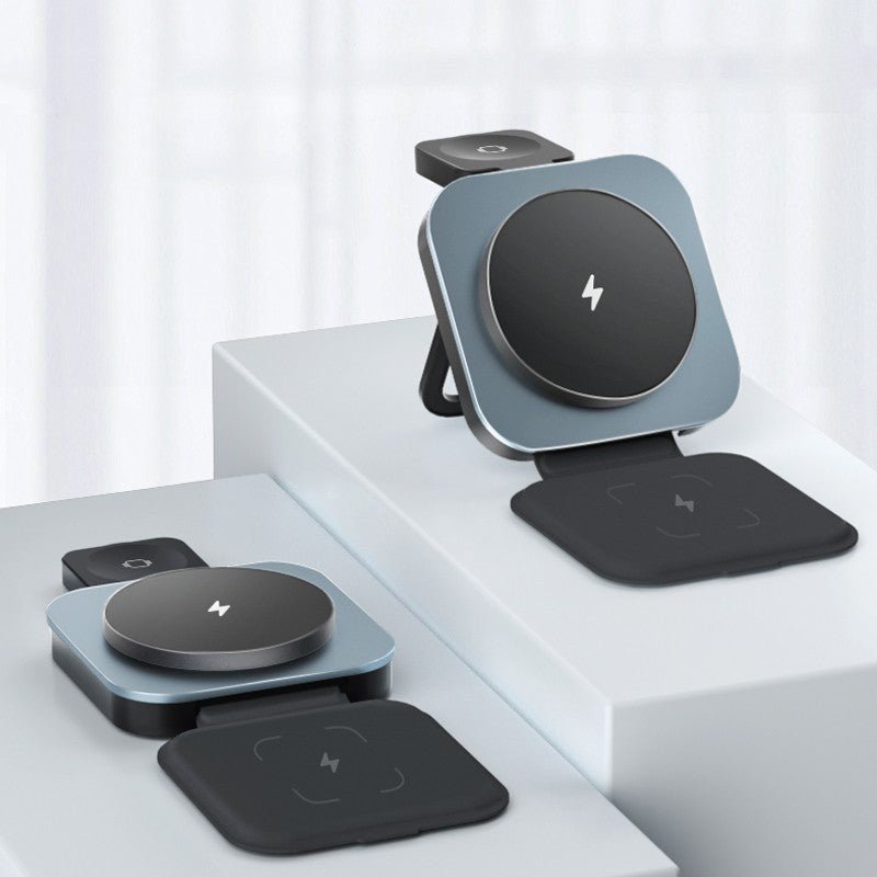 BowLift | Three-In-One Foldable Magnetic Wireless Charging Stand