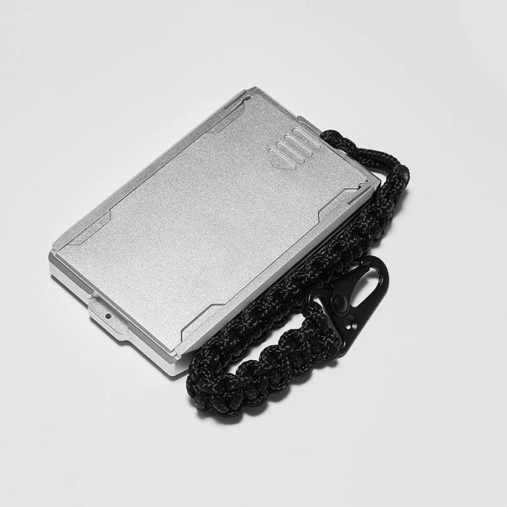 BowLift | Ultra-Thin Metal Wallet For Work IDs And Cards