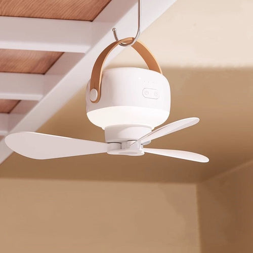 Multifunctional Portable Silent Electric Fan Light | Bowlift