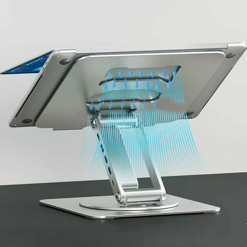 BowLift | 360¬∞ Rotating Lift And Expand Docking Station Stand