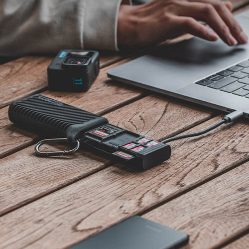 BowLift | High-Speed SD/TF Memory Card Storage And Reader Box