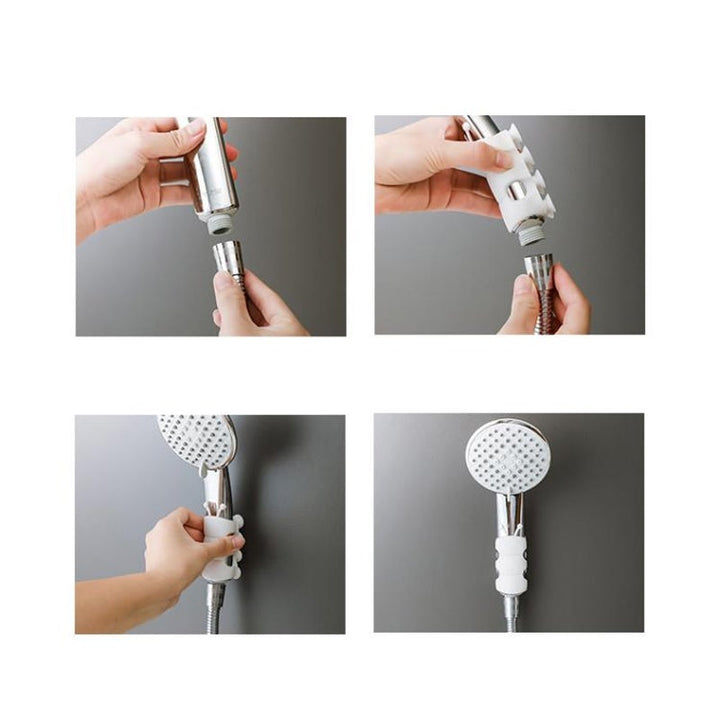 Adjustable Silicone Shower Holder Bracket | Bowlift