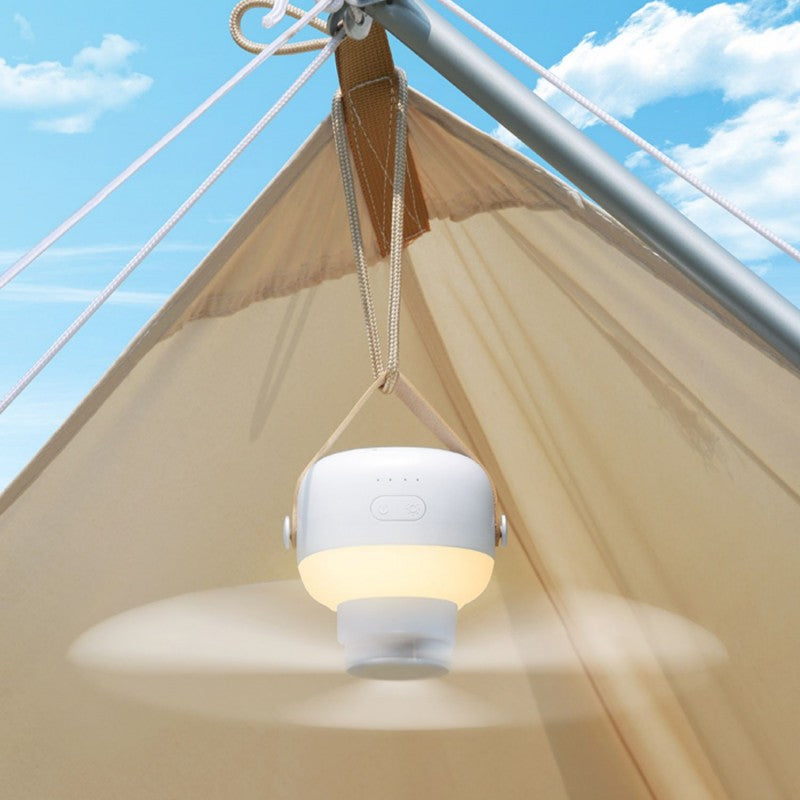 Multifunctional Portable Silent Electric Fan Light | Bowlift