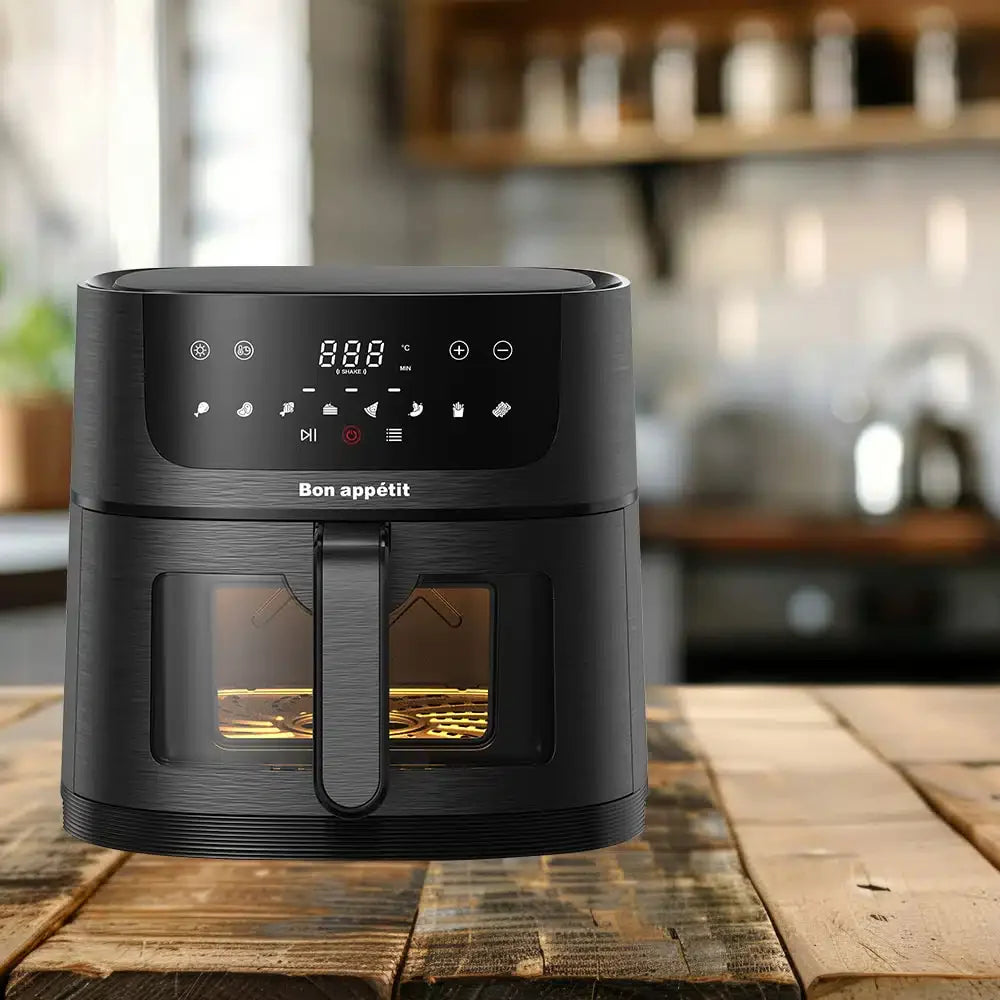 Air fryer 6.0 l. (low fat: grilling, baking, roasting and frying) | Bowlift