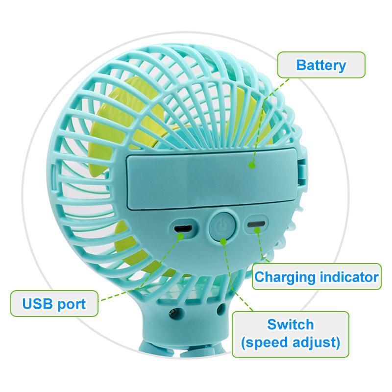Mini Deformable Portable Fan | Bowlift