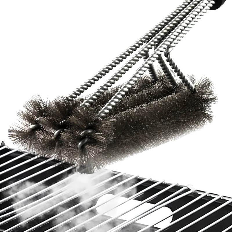 360° Rotatable 18" BBQ Clean Grill Brush | Bowlift