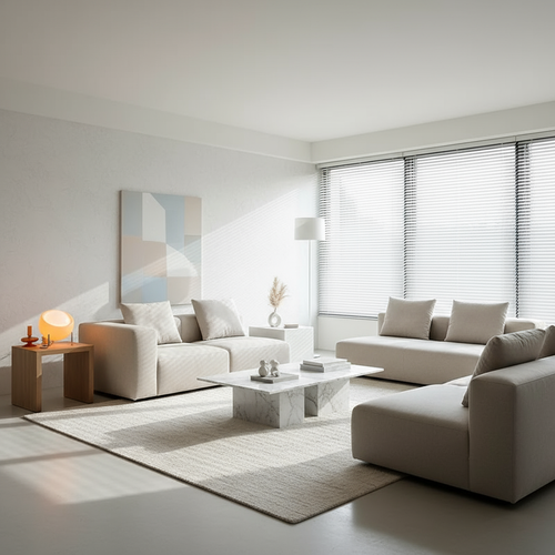 BowLift | Bauhaus table lamp made of glass in retro style | LED table lamp