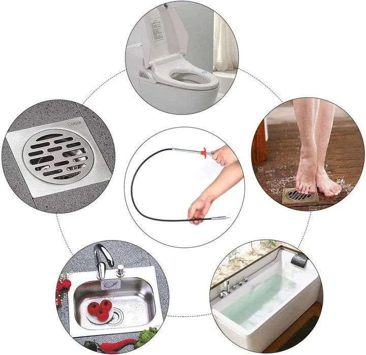 BowLift | Drain cleaning tool with effortless four-claw design
