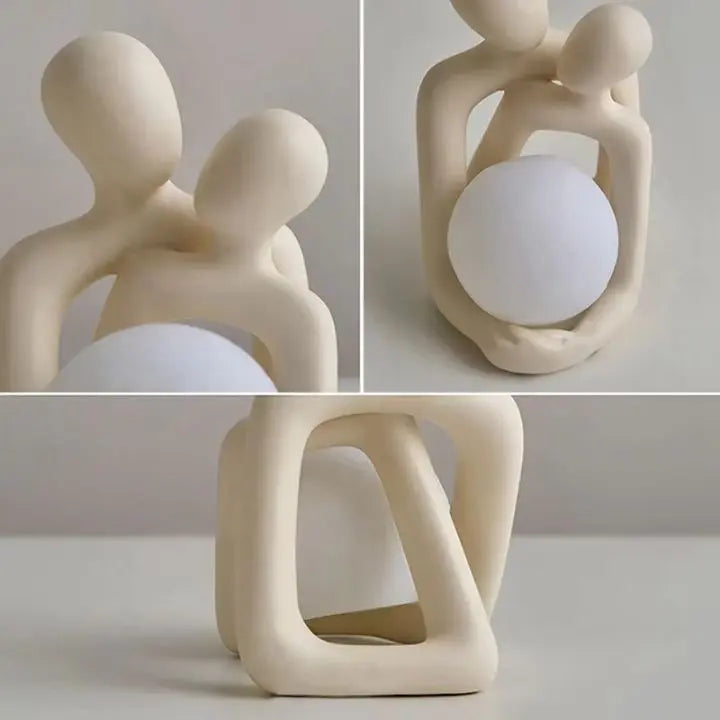 BowLift | Abstract Pair Ceramic Lamp