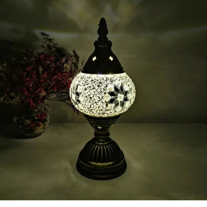 Mosaic Colorful Pattern Table Lamp Bowlift