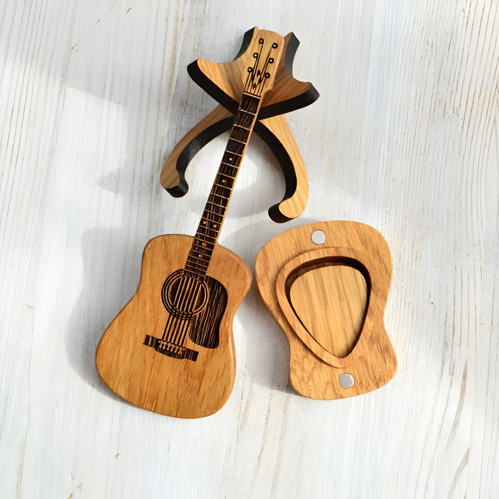 BowLift | Acoustic Guitar Pick Storage Box
