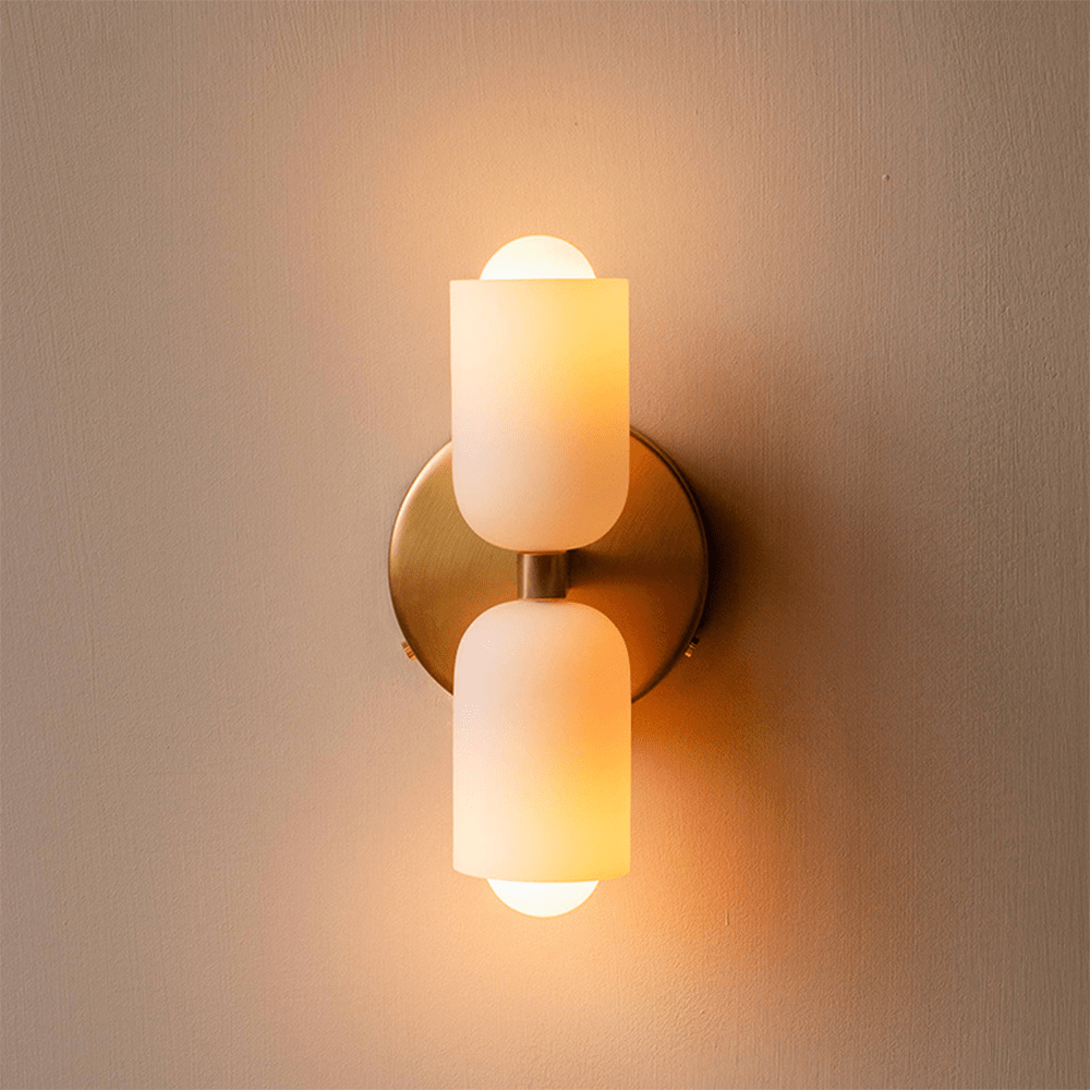 BowLift | AmbiDual – Modern Acrylic Wall Light with Dual Directional Glow