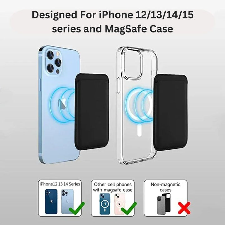 BowLift | Magsafe Wallet with Phone Stand for iPhone