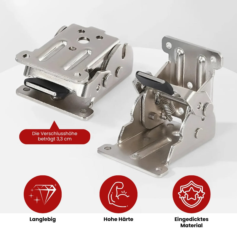 BowLift | Self-locking 90° folding hinges