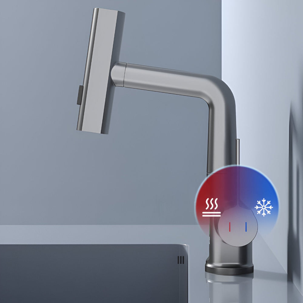 BowLift | Adjustable Kitchen Faucet with Temperature Display
