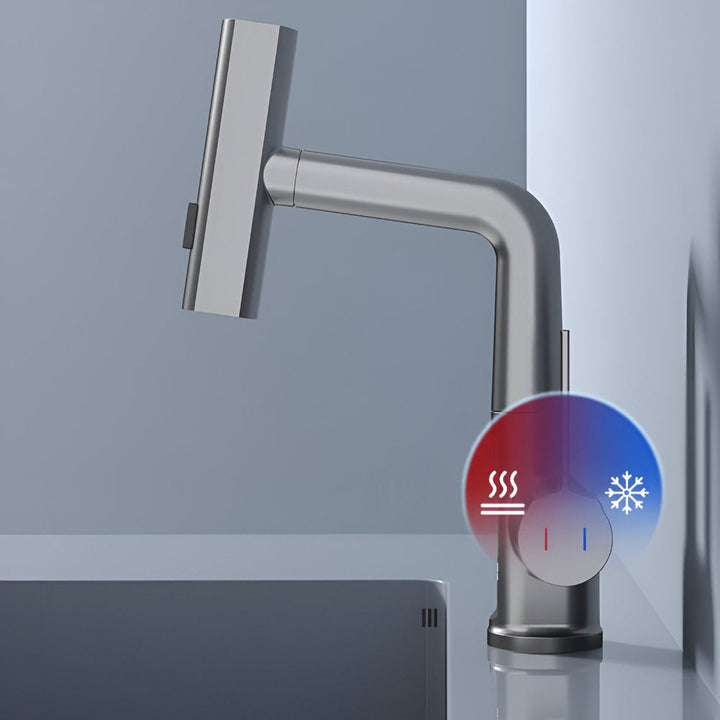 BowLift | Adjustable Kitchen Faucet with Temperature Display