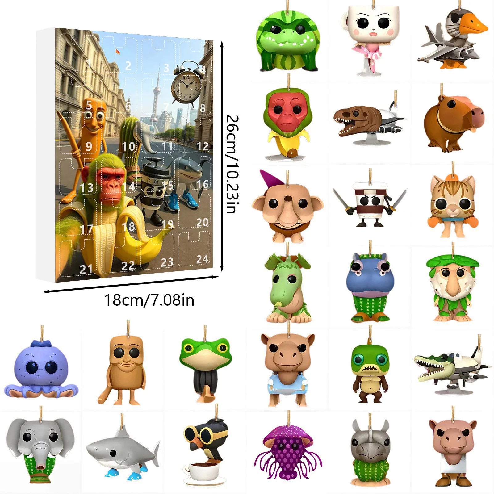 BowLift | Festiva Adventskalender 2025 – 24-daagse kalender met unieke verrassingen & feestelijk design