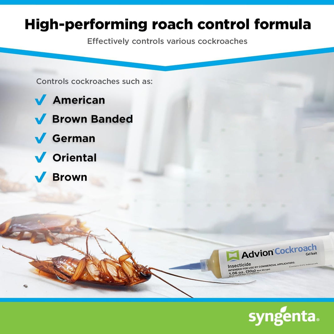 Advion Cockroach Gel Bait, Cockroach Killer, non-toxic pest control, pest management