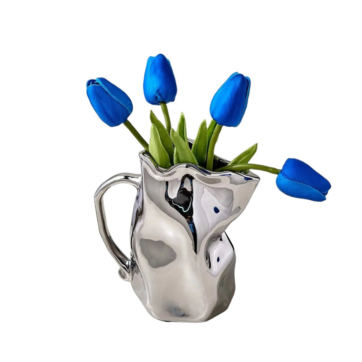 GlossiForm Ceramic Vase Bowlift