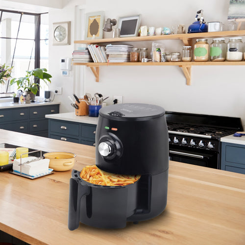 Air fryer hot air fryer 1.8 L. from Royalty Line (low fat: grilling, baking, roasting and frying) | Bowlift