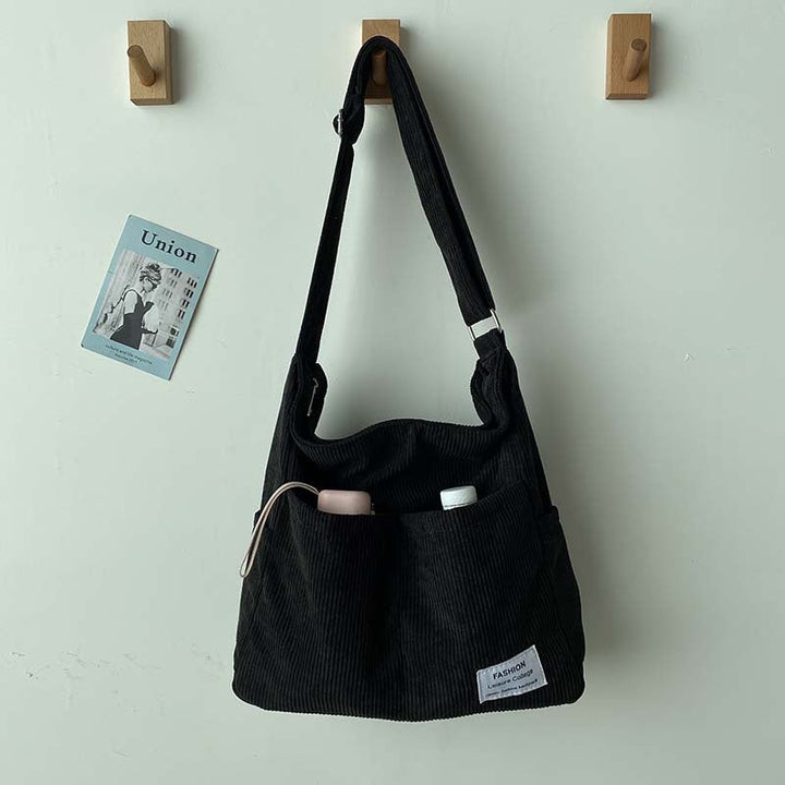BowLift | Cord Crossbody Bag – Stylish & Durable Canvas Shoulder Bag for Everyday Use
