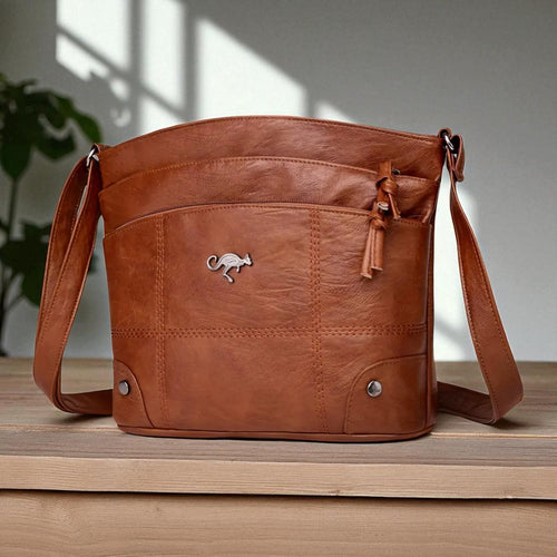 Ladies Handbag PU Leather Compact and Stylish with Spacious Pockets | Bowlift