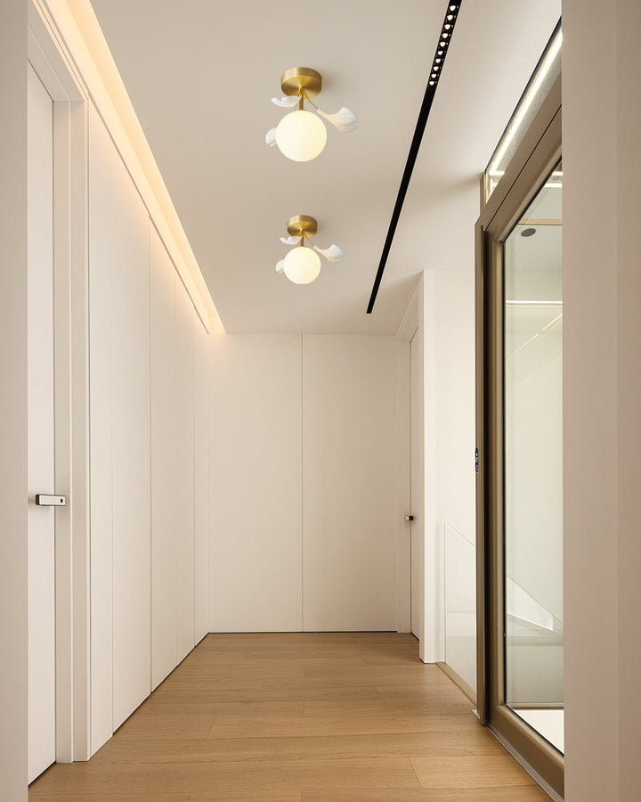 BowLift | GingkoLuxe - Earthy Ceiling Illumination