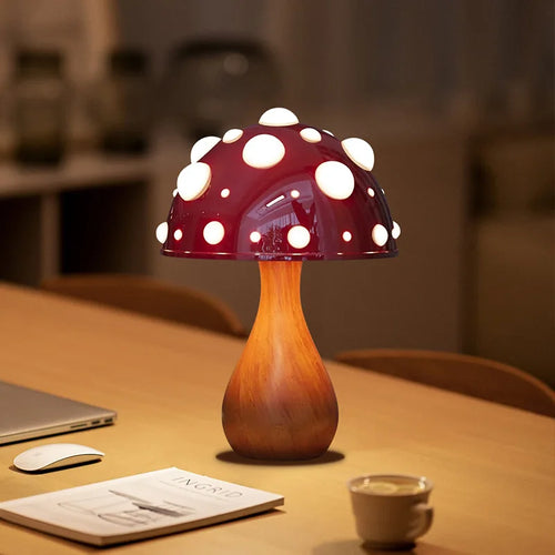 Mushroom Lamp – Retro LED Table Lamp in Mushroom Design for Cozy Indoor Spaces | Bowlift