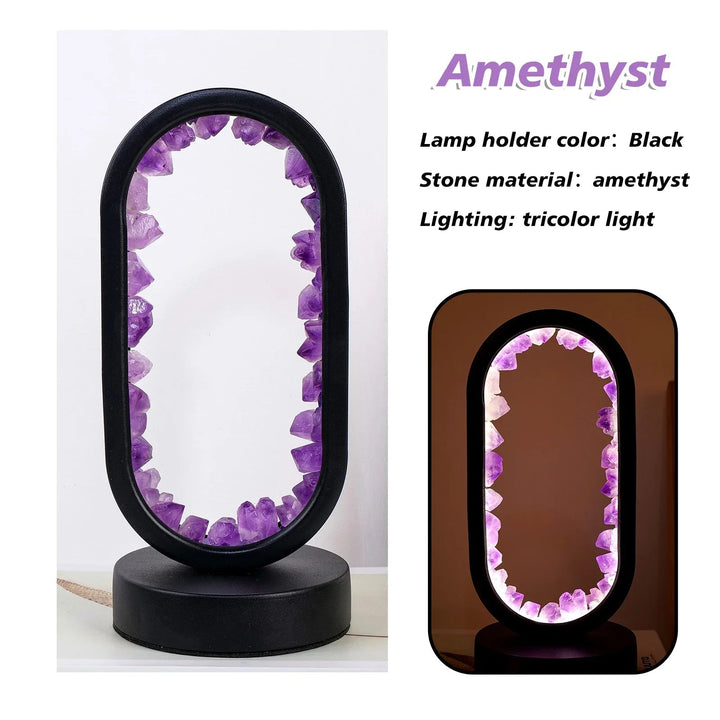 BowLift | Amethyst Lamp | Natural Relaxation Lighting