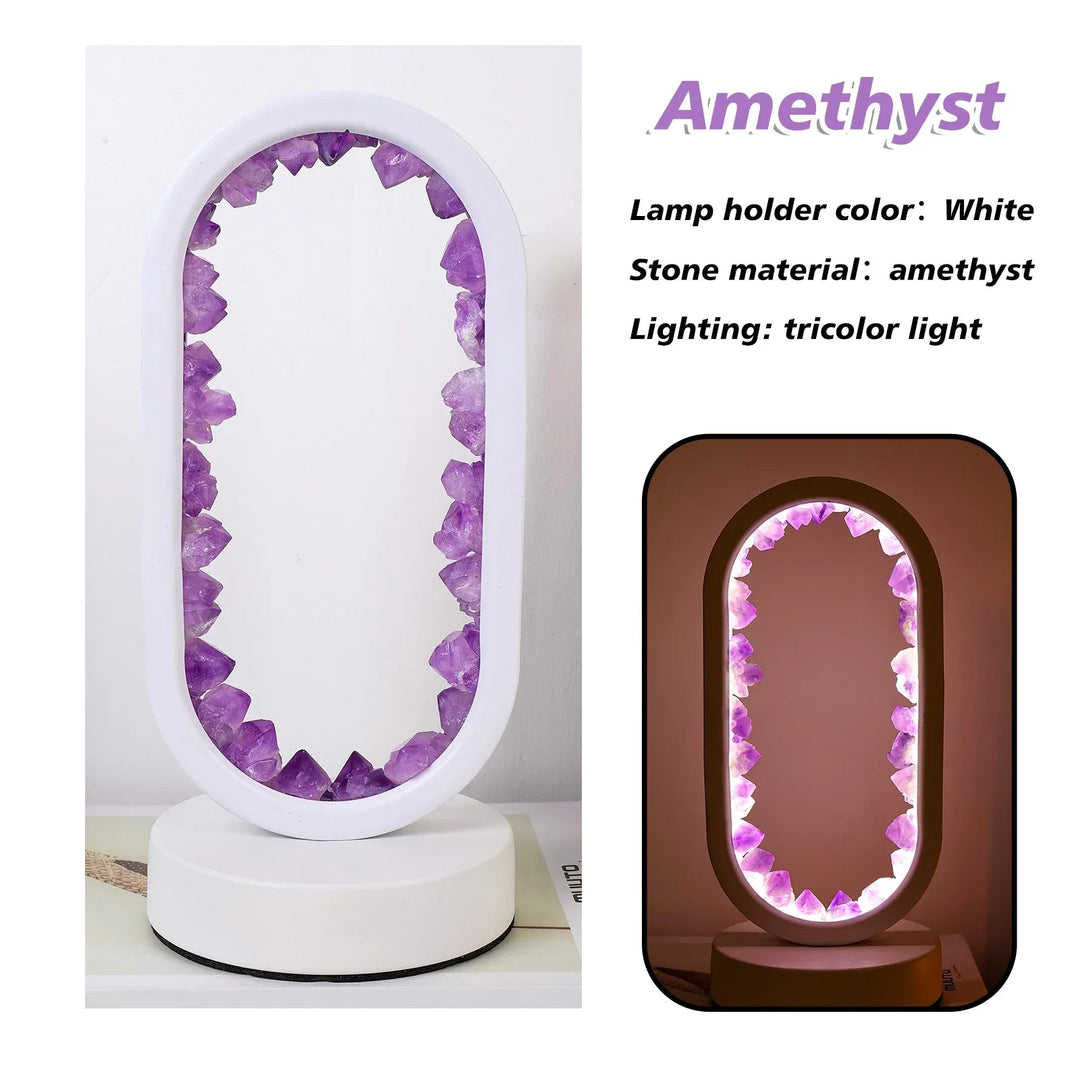 BowLift | Amethyst Lamp | Natural Relaxation Lighting