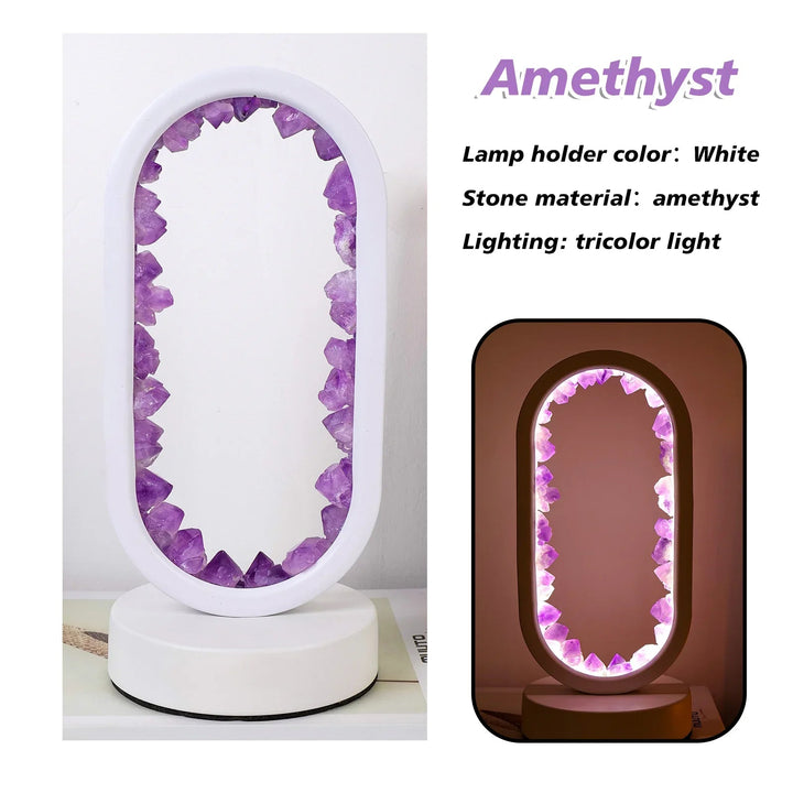 BowLift | Amethyst Lamp | Natural Relaxation Lighting