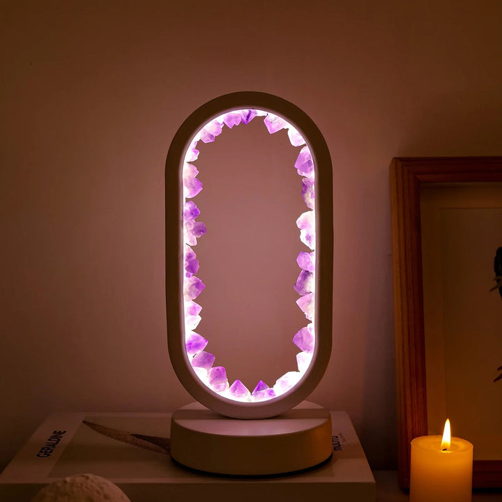 BowLift | Amethyst Lamp | Natural Relaxation Lighting