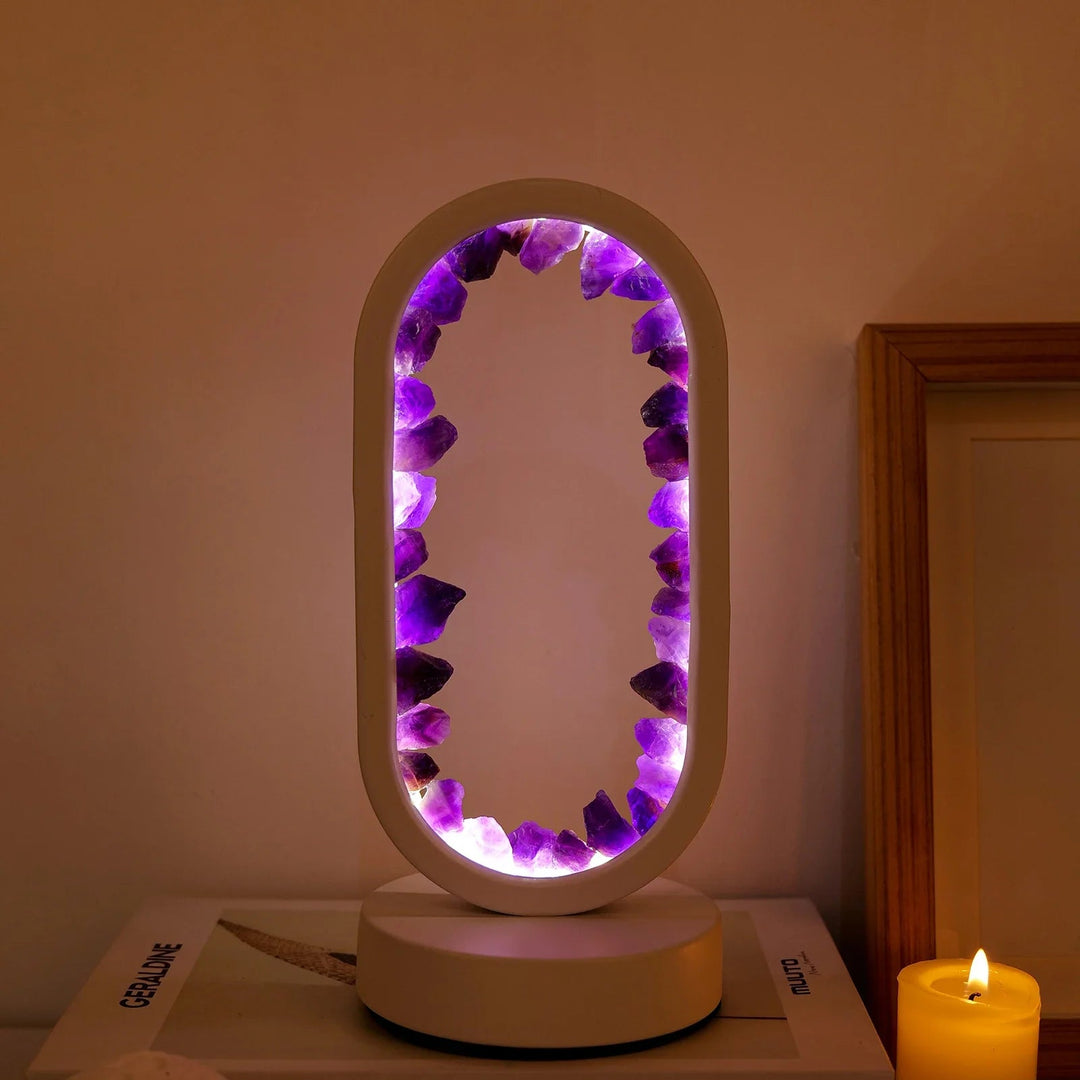 BowLift | Amethyst Lamp | Natural Relaxation Lighting