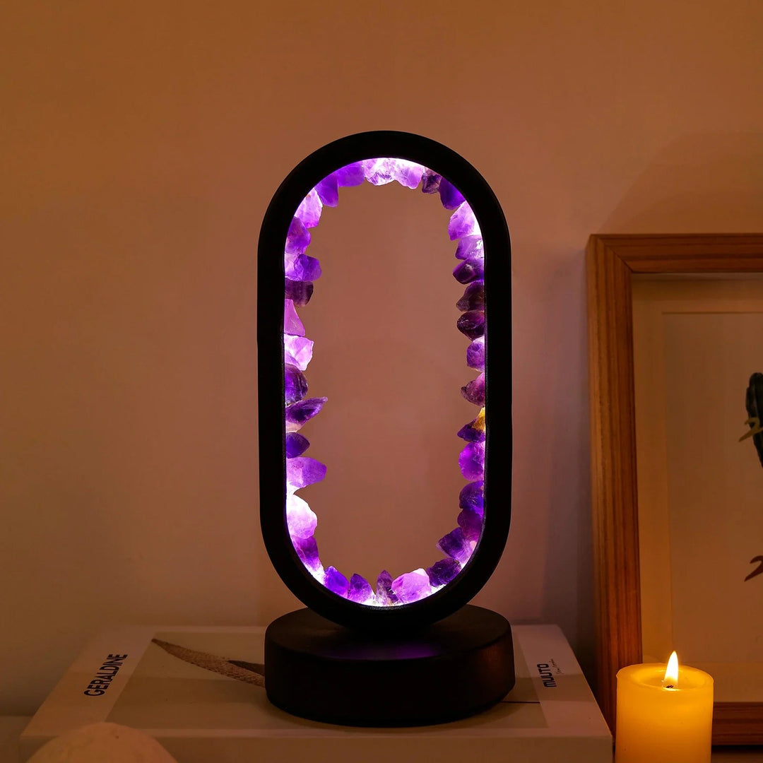 BowLift | Amethyst Lamp | Natural Relaxation Lighting