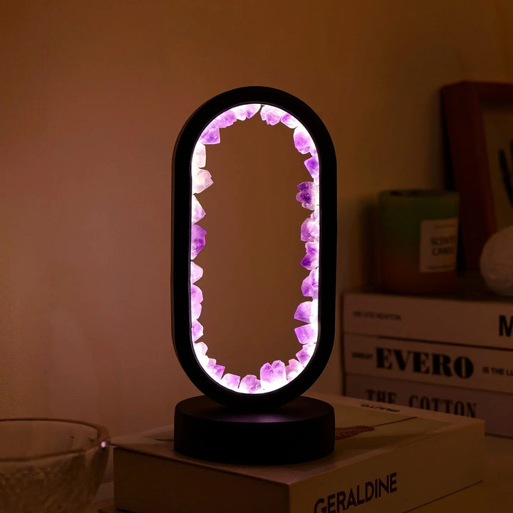 BowLift | Amethyst Lamp | Natural Relaxation Lighting