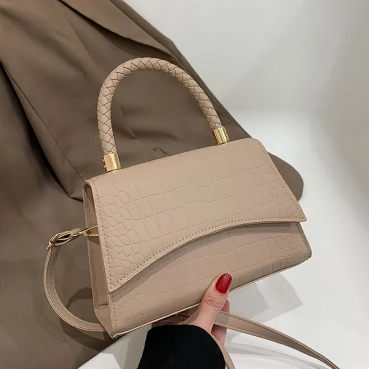 Style Spring Women's Handbag made of PU leather with Crossbody strap | Bowlift
