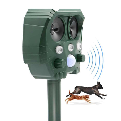 BowLift | Ultrasonic Cat Repellent Ultrasound and Noise Sonar Repellent Deterrent for Cat, Fox, Rat, Squirrel and Dog