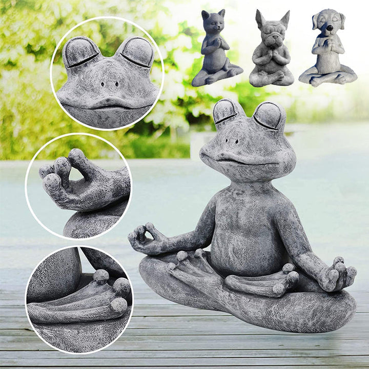 Resin ornament for animal meditation | Bowlift