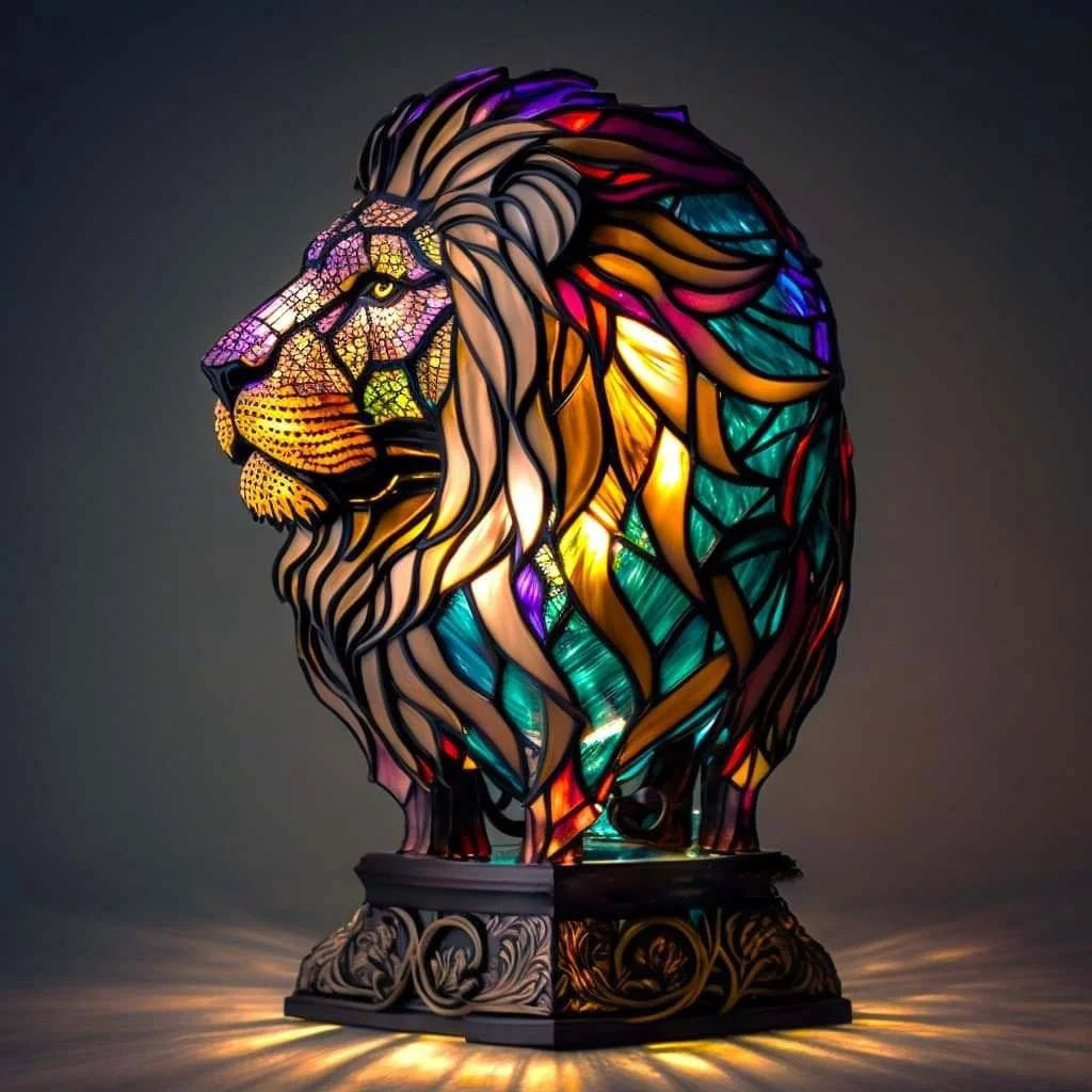 BowLift | Stained Glass Animal Lamp Home Decor